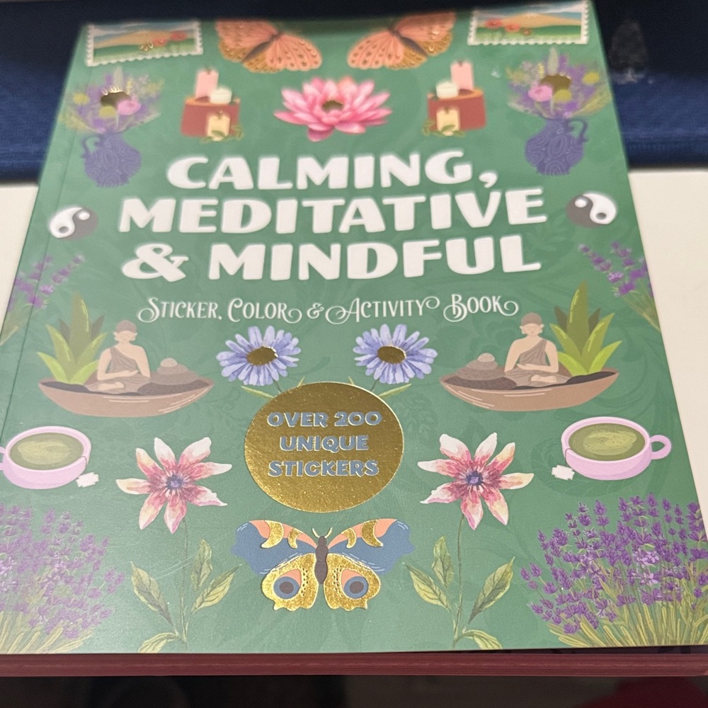 New Calming Meditative & Mindful Activity Book